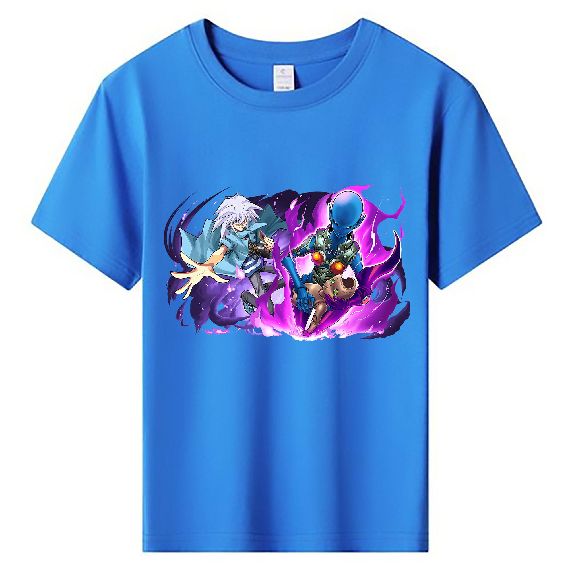 （画像用） 遊☆戯☆王 Yu-Gi-Oh! 綿100％キッズTシャツ（フロントプリント）